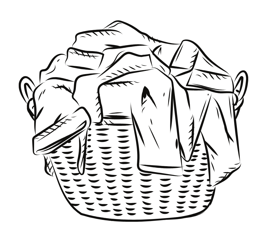 Basket of Ironing